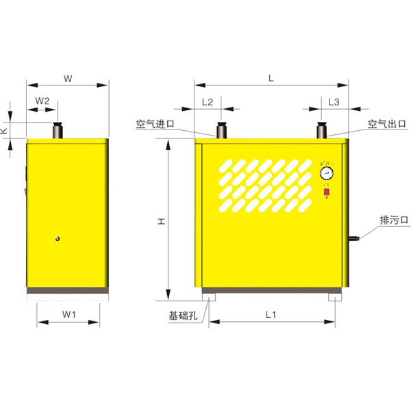 風(fēng)冷式后部冷卻器